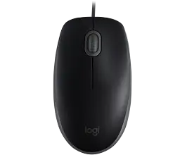 Миша Logitech B110 Silent, Black, USB, оптична, 1000 dpi, 3 кнопки, 1.8 м (910-005508) - мініатюра 4