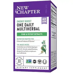 Трави для підвищення енергії New Chapter MultiHerbal Energy 30 капсул - мініатюра 2