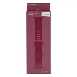 Ремінець Anchor Watch Band Silicone Shine Apple Watch 49/Watch 45/ Watch 44/Watch 42 мм Purple Red - мініатюра 2