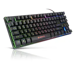 Ігрова клавіатура REAL-EL Gaming 8710TKL Backlit USB - мініатюра 2