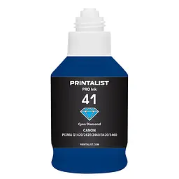 Чорнило PRINTALIST GI-41 для Canon Pixma G2420/3420 190г Cyan водорозчинне (PL41C) - мініатюра 2