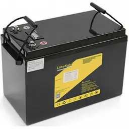 Акумулятор LiitoKala LiFePO4 12,8V 200Ah BMS(20(100)/200A) з LCD дисплеєм