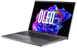 Ноутбук Acer Swift Go 16 SFG16-71 16 3.2K OLED, Intel i7-13700H, 16GB, F1TB, UMA, Win11, сірий (NX.KFGEU.004) - мініатюра 3