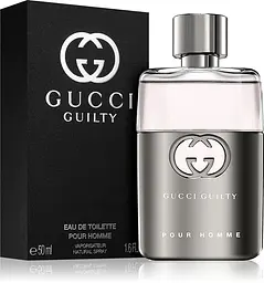 Оригінал Gucci Guilty Pour Homme 50 мл Туалетна вода - мініатюра 2