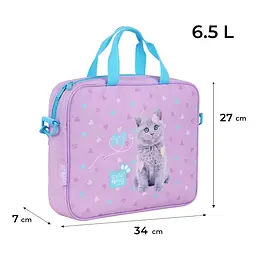 Шкільна текстильна сумка Kite Studio Pets (SP26-589) - мініатюра 7