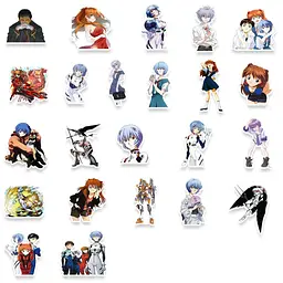 Стікерпак GeekLand Evangelion 50 штук - мініатюра 3