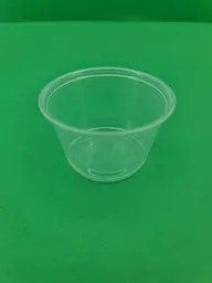 Соусник пластиковий 4OZ, 118 мл, 100 шт, колір прозорий, харчовий поліпропілен для соусів, доставки та HoReCa