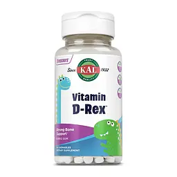 Вітамін D3 для дітей 400 IU Vitamin D-Rex 10 мкг 90 жувальних таблеток Баббл Гам