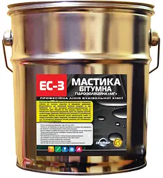 Мастика гідроізоляційна бітумна (МГ) Праймер ЄС-3 10кг