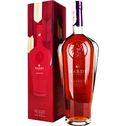 Коньяк Hardy Legend 1863 в коробці 40% 07 л - мініатюра 2