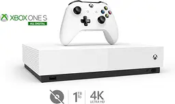 Консоль Microsoft Xbox One S All-Digital Edition 1TB White + Геймпад Бездротовий + гарантія б/в - мініатюра 2