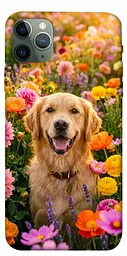 TPU чохол Demsky Flowery labrador для Apple iPhone 11 Pro Max (6.5")