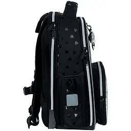 Рюкзак шкільний каркасний Kite Education Black&Silver (K26-556M-2) - мініатюра 2