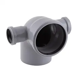 Коліно каналізаційне TA Sewage 50х110х50х110, 90° CZ110012 - мініатюра 1