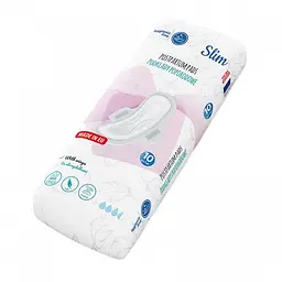 Післяпологові гігієнічні прокладки Akuku Slim 10 шт. (А0069) - мініатюра 3