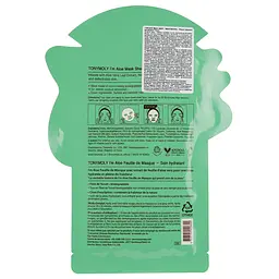 Маска тканинна для обличчя Tony Moly I'm Aloe Mask Sheet Moisturizing Алое, 21 мл - мініатюра 2