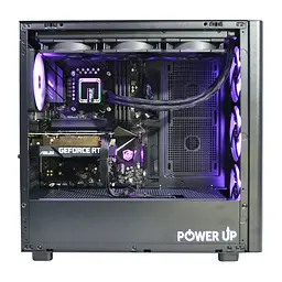 Ігровий комп'ютер Power Up GamePC Ultra #544 Ryzen 7 9800 X3D/32 GB/SSD 1TB/GeForce RTX 5070Ti 16 Gb - мініатюра 3