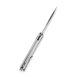 Ніж Sencut Squiggy, White/Black G10, Satin (S24082A-1) - мініатюра 6