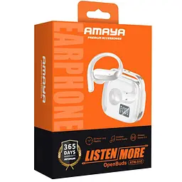 Бездротові TWS навушники ATW-51O White Amaya teh0030107 - мініатюра 2