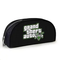 Пенал шкільний GTA/Grand Theft Auto 23х10х8 см з принтом для хлопчика (02803)