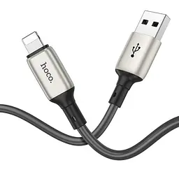 Кабель Hoco X66 Pisces Cable USB to Lightning 2,4A 1m Gray