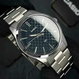 Чоловічий годинник Casio MTP-VD03D-2A Сріблястий ( AT1141-0042 ) - мініатюра 4