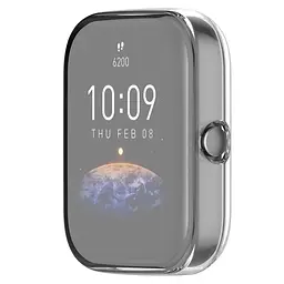 Захисний чохол Tamister для смартгодинника Amazfit Bip 3/3Pro прозорий - мініатюра 2
