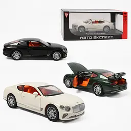 Колекційна металева модель автомобіля АвтоЕксперт Bentley Continental GT з інерцією, світлом та звуком 1:24 - мініатюра 10