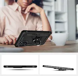 Панель BeCover Military для Samsung Galaxy M52 SM-M526 Black (707116) - мініатюра 5
