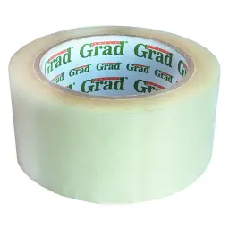 Стрічка клейка прозора 45мм×500м 38мкм GRAD (8401085)