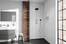 Термостат для душу Hansgrohe ShowerSelect Comfort E chrome 15575000 - мініатюра 2