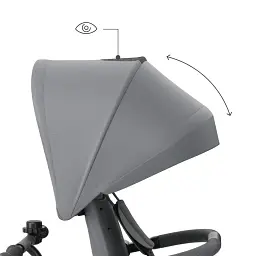 Триколісний велосипед Kinderkraft Aston 2 Plus Grey (KRASTO02GRYPL00)  - мініатюра 2