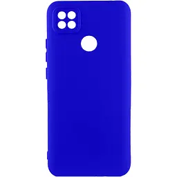 Чохол Silicone Cover Ummi Lakshmi Full Camera (AA) для Xiaomi Redmi 10A / 9C Синій / Iris