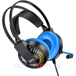 Гарнітура Hoco HF Stereo W105 Joyful Blue +мікрофон