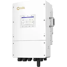 Гібридний інвертор Solis трифазний S6 15кВт, 2xMPPT, DC, для LV Batteries
