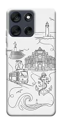 TPU чохол Demsky Odesa spirit для Motorola Moto G56 5G