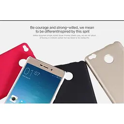 Чохол-накладка Nillkin Super Frosted Shield Xiaomi Redmi 3 PRO Red - мініатюра 3