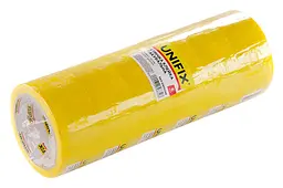 Скотч пакувальний односторонній Unifix 45 мм x 80 м x 40 мкм жовтий - мініатюра 2