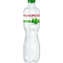 Упаковка мінеральної води Моршинська слабогазована 9 л (0.75 л x 12 шт.) - мініатюра 2