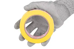 Стрічка малярська Intertool 25 мм х 40 м жовта (в упаковці 9 шт.) - мініатюра 3