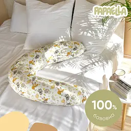 Подушка для вагітних та годування Papaella Обіймашки, 200х35 см (8-31484) - мініатюра 8