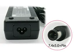 Блок живлення для HP 18.5V 6.5A 120W (7.4x5.0+Pin) - мініатюра 2