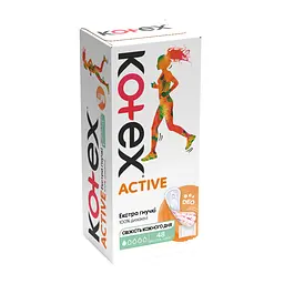 Щоденні прокладки Kotex Active Deo 96 шт. (2 уп. х 48 шт.) - мініатюра 3