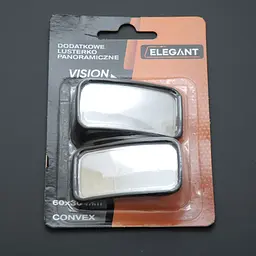 Дзеркало автомобільне мертвої зони прямокутне Elegant 60 х 30 мм Чорне (EL 130 503 ) 2 шт