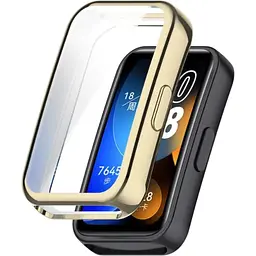 Чохол-накладка DK для Huawei Band 8 / 9 Silicone Face Case (016324) (pale gold)