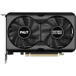 Відеокарта GeForce GTX 1650 4GB Palit GamingPro (NE6165001BG1-1175A) Б/В - мініатюра 3