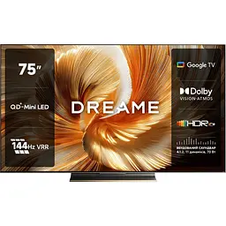 Телевізор Dreame Aura S100 75` QLED Ultra HD 4K (75S100) [166416]