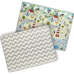 Двосторонній килимок Kinderkraft Matty 2 147x197 см KPMATT200000000 (00-00305204) - мініатюра 3