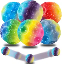 Антигравітаційний м'яч Like Sun Gravity Ball 7 см силіконовий м'яч-стрибунець антистрес для дітей і дорослих космос (SKU-191.7) - мініатюра 3