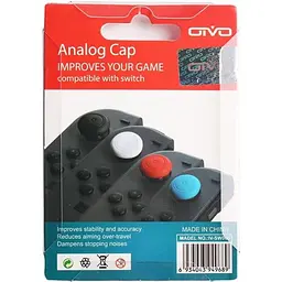 Накладки на стікі Analog Cap Nintendo Switch\Lite Red/Blue (4 шт.) - мініатюра 2